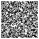 QR code with H & R Service contacts