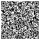 QR code with V Newsstand contacts