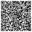 QR code with P Hayes Stricker contacts