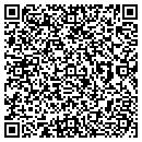 QR code with N W Davis pa contacts