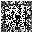 QR code with B & C Tv Service Inc contacts