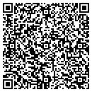 QR code with T V K L WY contacts