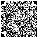 QR code with B & B Films contacts