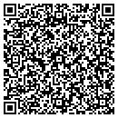QR code with P & A Lecky Assoc contacts
