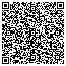 QR code with P & T Communications contacts