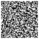 QR code with P And R Laser Art contacts