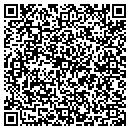 QR code with P W Graphicforms contacts