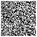 QR code with P K Yarn Over Knit contacts