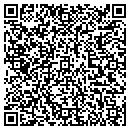 QR code with V & A Bootery contacts