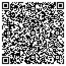 QR code with k & p moving services contacts