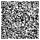 QR code with O & B Shoes contacts