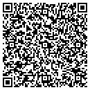 QR code with P W Northcott contacts