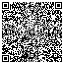 QR code with M D C West contacts