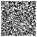 QR code with H F Lighting contacts