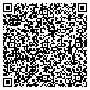 QR code with H E Woody's contacts