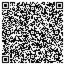 QR code with P A B Services contacts