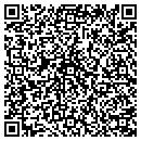 QR code with H & B Properties contacts