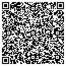 QR code with N W Rental contacts