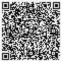 QR code with M & H contacts
