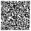 QR code with H U B contacts