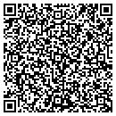 QR code with P & R Online Inc contacts