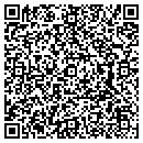 QR code with B & T Cattle contacts