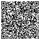 QR code with K & M Curtains contacts