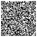 QR code with B J's Upholstery contacts