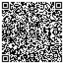 QR code with P M Quilting contacts