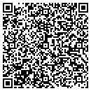 QR code with H & H Custom Kitchens contacts