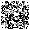 QR code with B & E Leather contacts