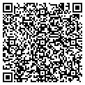 QR code with K & B Keys contacts