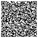 QR code with P & T Memory Mugs contacts