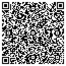 QR code with C & R Comics contacts