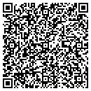 QR code with H & M Mirrors contacts