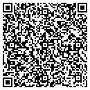 QR code with R B Blinds & Shutters contacts