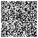 QR code with K & B Contacting contacts