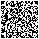QR code with H R Blalock contacts