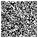 QR code with R W Wood Fence contacts