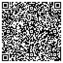 QR code with H & M Signs contacts