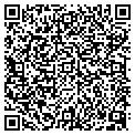 QR code with B B & T contacts