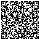 QR code with V & J Janitorial contacts