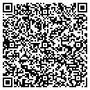 QR code with P J Halligan CPA contacts