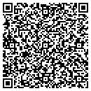 QR code with B & E Cleaning Service contacts