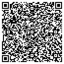 QR code with V & L Cleaning Service contacts