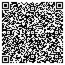 QR code with H & R Landscaping & Maintenance Inc contacts