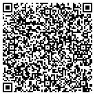 QR code with C & E Cleaning Service contacts