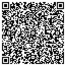 QR code with V & V Flowers contacts