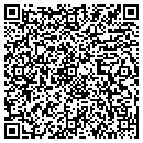 QR code with T E And R Inc contacts