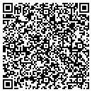 QR code with P & T Services contacts